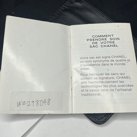 Chanel Black Leather Mini Backpack Bucket Bag Dustbag and Authenticity Card - Picture 9 of 16